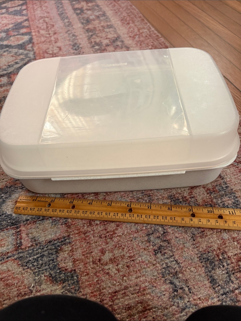 Vintage Tupperware Food Storage Container with Lid - Home Kitchen